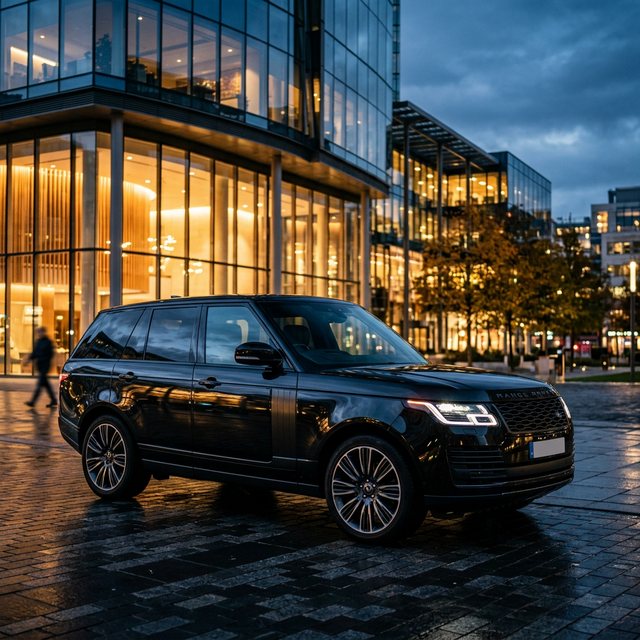 Black Luxury SUV